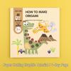 Handmade Origami Colored Paper for Kids - DIY Craft & Cutting Material