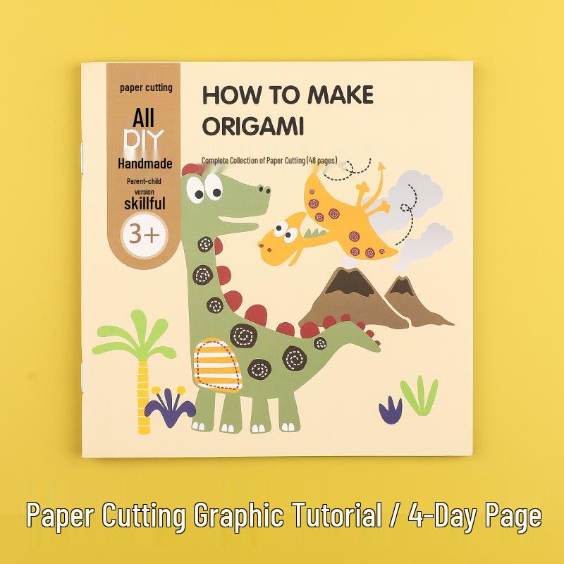 Handmade Origami Colored Paper for Kids - DIY Craft & Cutting Material
