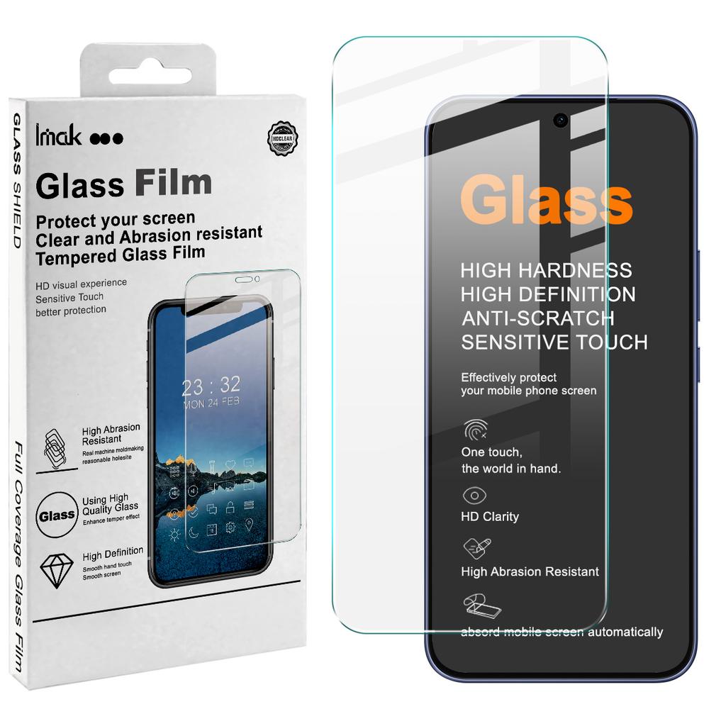 Tempered Glass For VIVO V70 FE Elite 5G Support Fingerprint Protector Film 9H Hardness HD Clear Anti Oil FM0001