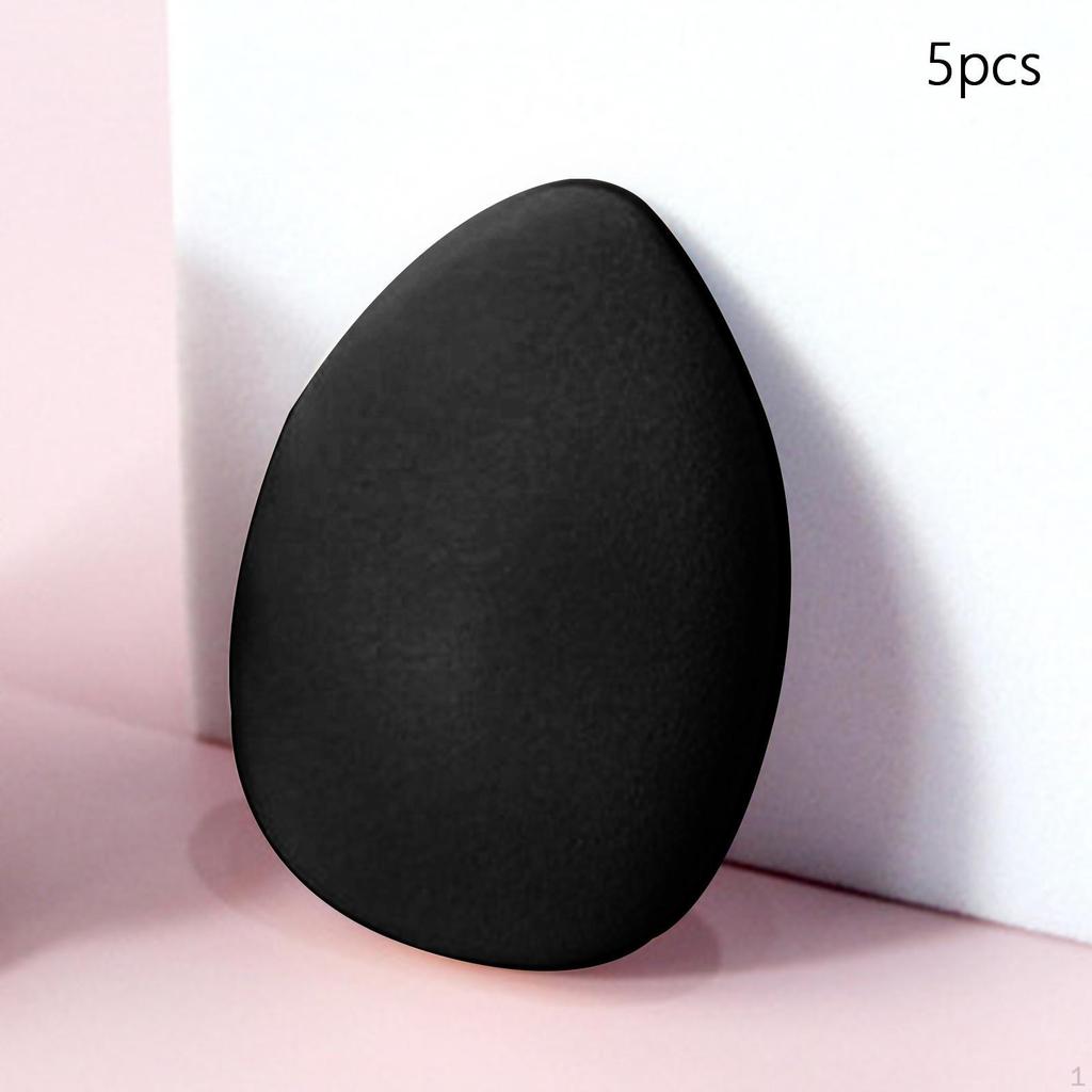 5 Pcs Powder ,makeup Sponge,soft Powder,wet,dry,mini Makeup Sponge,blending Sponge for Cream,,,