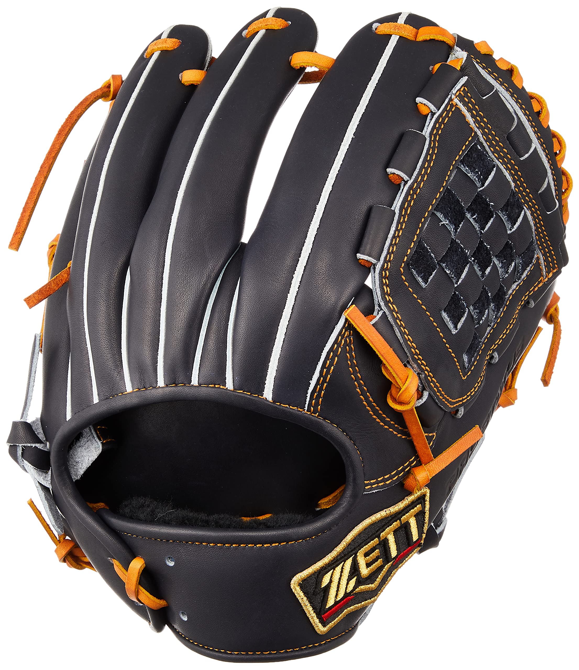 

ZETT Pro Status Sosuke Genda Baseball for Second and Night Brown Size 4 Glove, Right-Handed Throw, Shortstop, Black/Oak (1936N), (BRGB30250)
