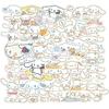 50/100pcs Cute Cinnamoroll Sticker Pack Cartoon Phone Case Waterproof Anime Stickers Kid Toy Laptop Skin Kawaii Sanrio Stickers