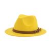 Hats for Women Fedoras Girls Hat Boys Hat Felted Kids Baby Caps Small 52cm 54cm Belt Wedding Cute Kid Fedoras Sombreros De Mujer