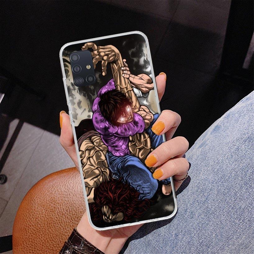 Baki the Grappler Original Anime Phone Case For Samsung Galaxy A52 A32 A22 A12 A51 A31 A50S A30S A20S A10S Note 20 Ultra 10 Plus
