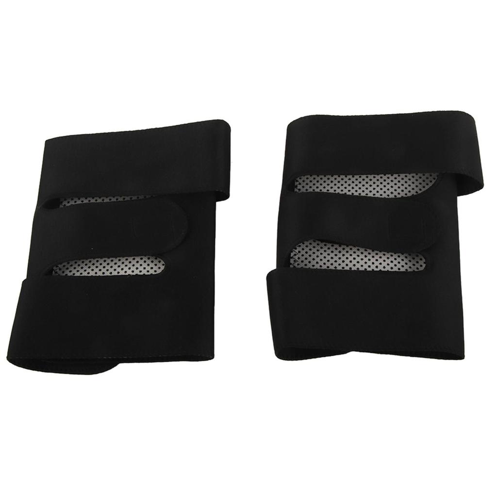 1 Pair Knee Protective Belt Adjustable Elastic Knee Brace with Hook and Loop for Sports Running