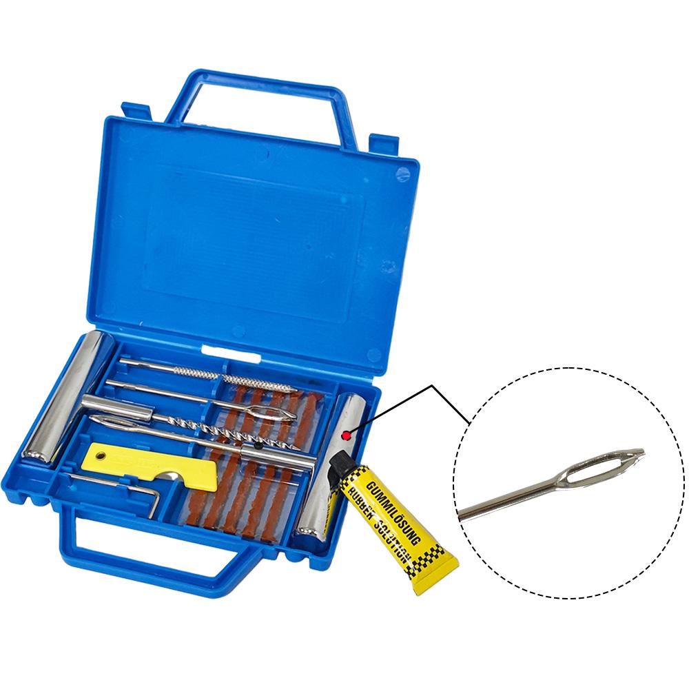 Universal Tire Repair Tool Kit Repair Tool Set for Car Motorcycle Automotive Bike Emergency Tire Repair Kit-001 Tire patch, one box of 30 pieces
