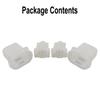 2x Toy/Ota Rear Seat Locking Clip Fastener Clips Car Rear Seat WHITE Pladtic
