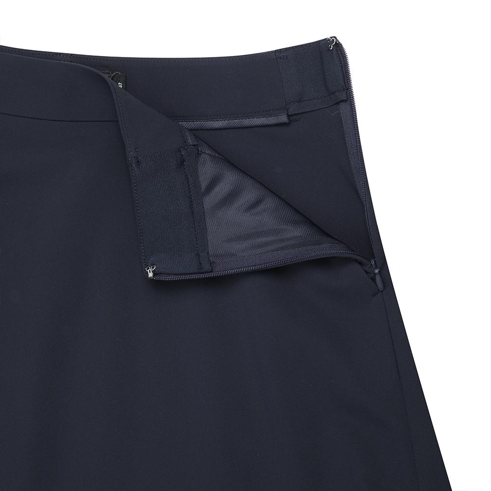 MALBON GOLF Big Logo Point Flare Skirt Navy (Woman)