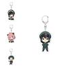 Spy×family Acrylic Keychain Fashionable And Durable Loyor Anya Yor Figure Keychains