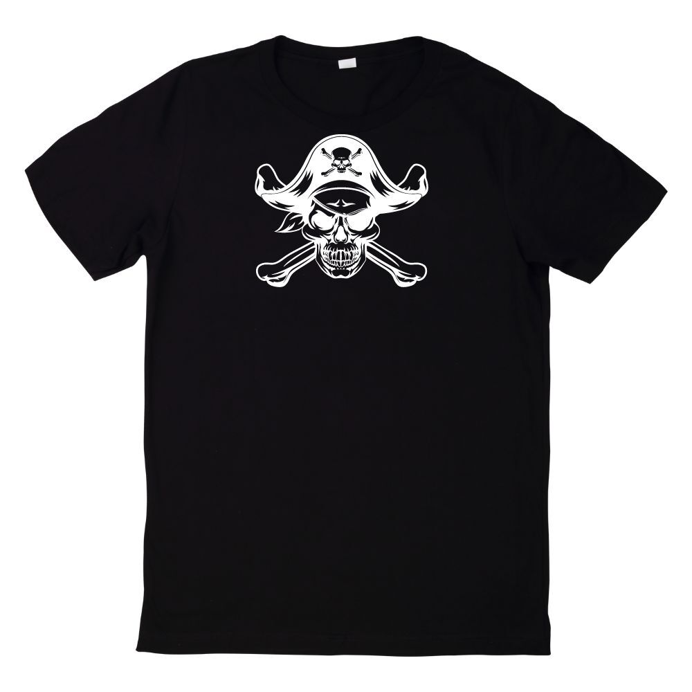T-Shirt Captain Skull Sailor SkullWill Be Opened In a New Window or Tab