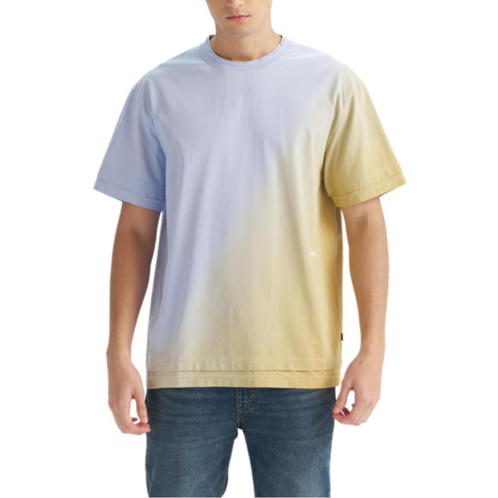 Levis Gradient Comfortable Minimalist Crew Neck Short Sleeve T-Shirt Men Tops 002XB-0000