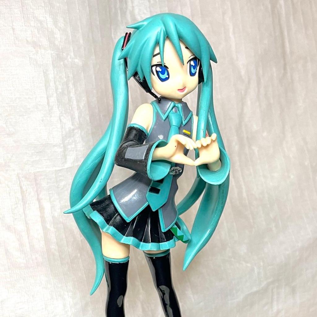 [USED] "Lucky Star" Kagami Hiiragi Hatsune Miku Cosplay Ver. OVA Extra Figure