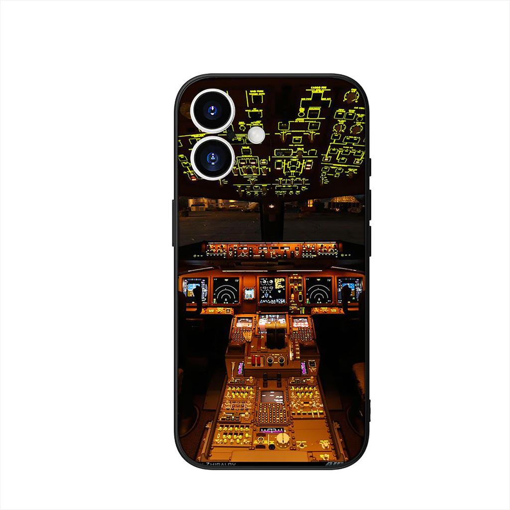Aircraft Travel Cover Phone Case for Samsung Galaxy A55 A54 A25 A36 A17 A26 A35 A33 A34 A14 A37 S8 S9 S20 S21 FE S10 Plus
