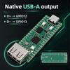 Development Board For Rp2350 Usb A Usb C Based On Pico 2 Usb Type C Expansion Port For Program