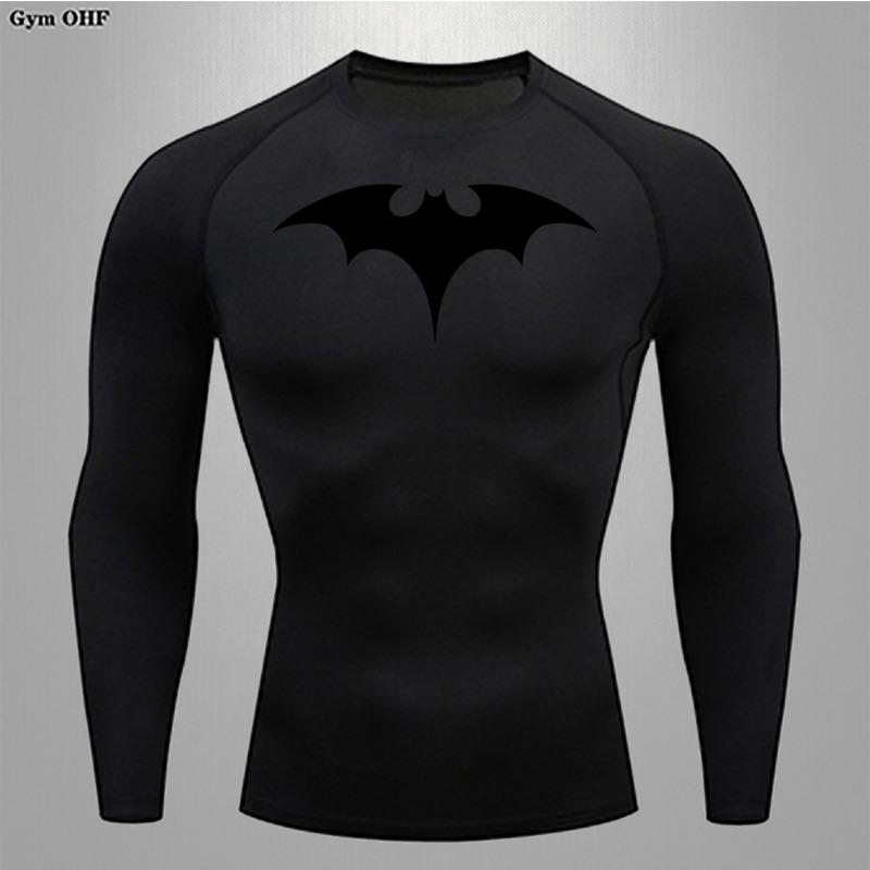 GYM Men's T Shirt Quick-drying Compression Shirts Jujitsu Boxing Top Training Sports Fitness Yoga Breathable Workout Undershirt