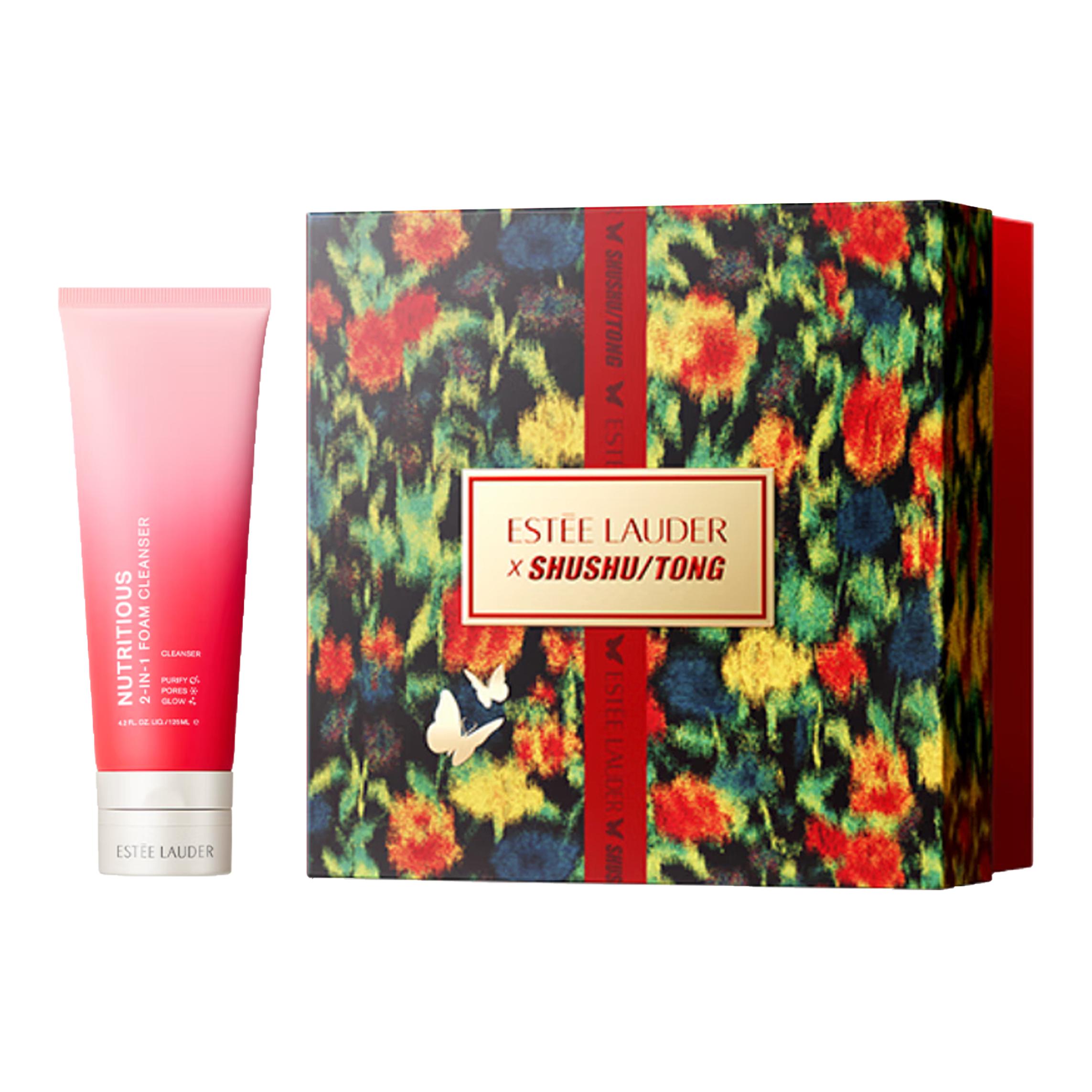 ESTEE LAUDER x SHUSHU/TONG Лимитированная Освежающее Сияние 2 в 1 Очищающее Молочко Очищение 125 мл Нежное
