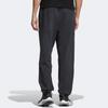adidas Pure Color Logo Embroidered Badge Loose Sports Pants Men Bottoms Carbon-Black IK3468