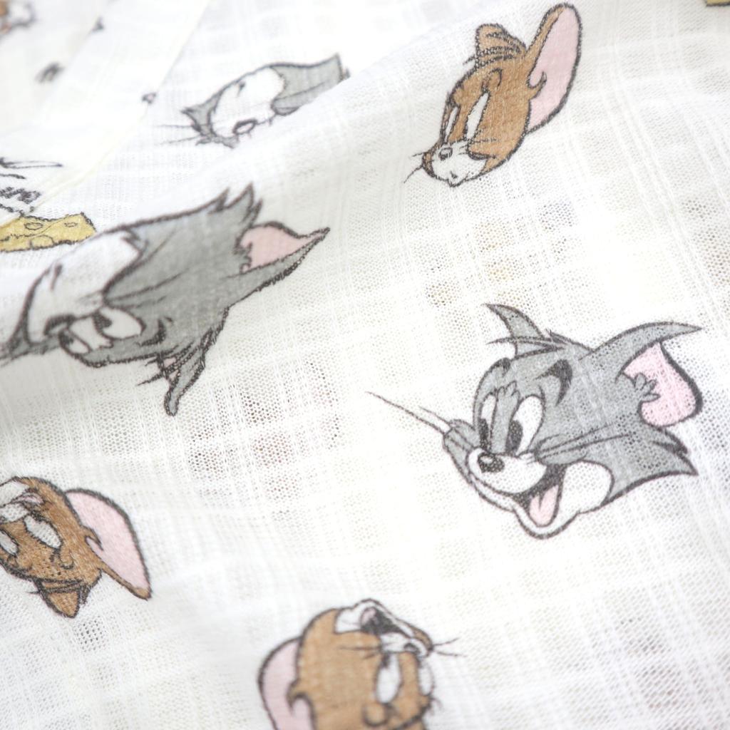 And Jinbei Jinbei All Coverall Romper Baby Jinbei Boys Girls 215142602 Off White 80 [Tom Jerry]