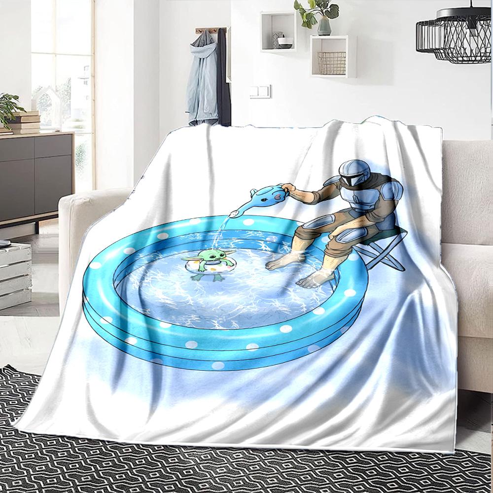 Star Wars Blanket Ultra-Soft Suitable for Sofa Bedding Livingroom for All Seasons Digital Print Best Holiday Gift for Friends Family