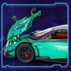 1/24 Pagani Huayra BC Legeringsbilmodell Støpt Lekebil Lyd Lys