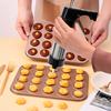Cookie Press Maker Easy To Use 304 Stainless Steel Cookie Press with 13 Plates 8 Icing Tips Ergonomic Design Cookie Decorating Kit