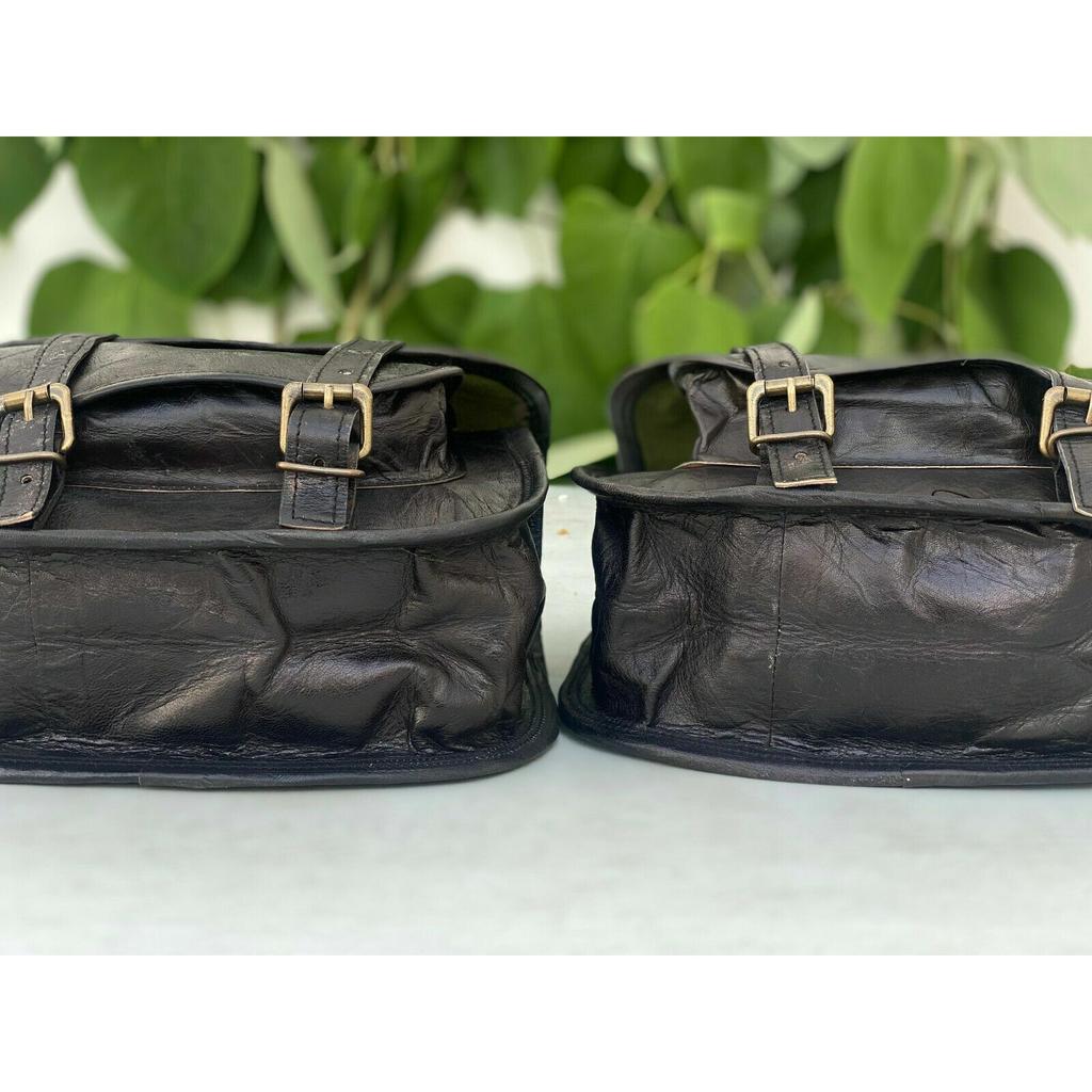 Δερμάτινη θήκη εργαλείων χωρίς εργαλεία αποσκευών 3 σε 1 Combo Σετ Τσάντα Σέλας Μοτοσικλέτα Γνήσια