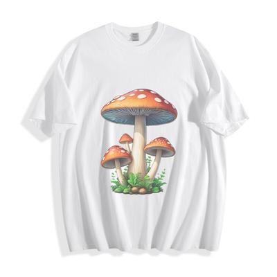 Mystischer Pilz Magie T-Shirt - Lebhaftes Wald-Fantasie Unisex T-Shirt