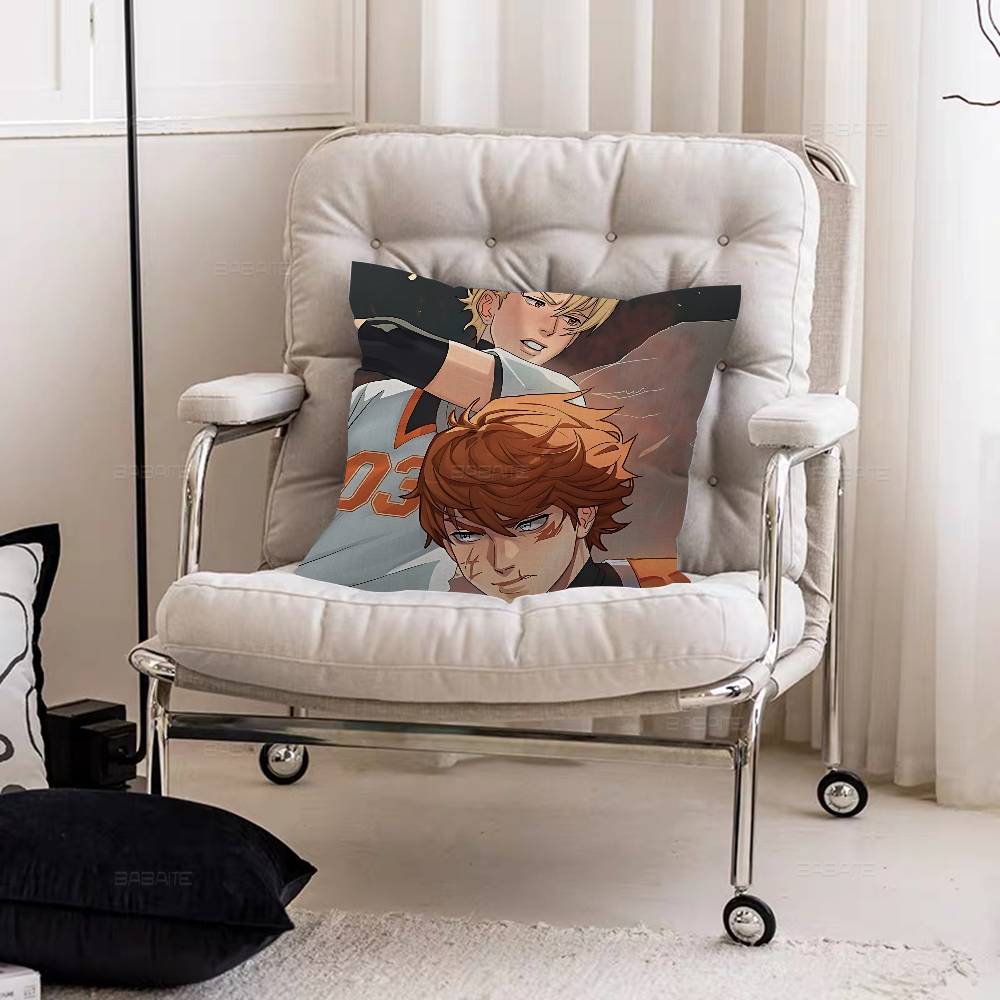 The FoxholeS Court Anime pillow cover sofa cushion cover home room decoration children gift