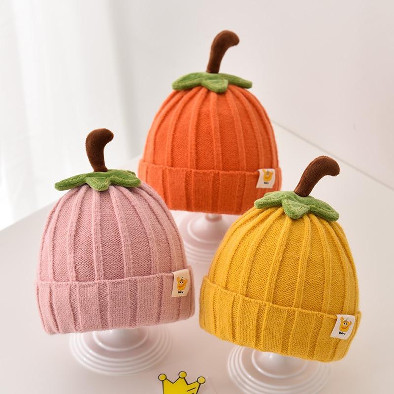 Baby Hat Autumn and Winter Baby Girl Warm Wool Hat Children Boy Girls Winter Boy Treasure Cute Knitted Hat