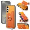 2 In 1 Detachable Magnetic Cards Bag Wallet Leather Ring Holder Case For Samsung Galaxy S24 Ultra S23Plus A05 A55 A15 A25 Cover