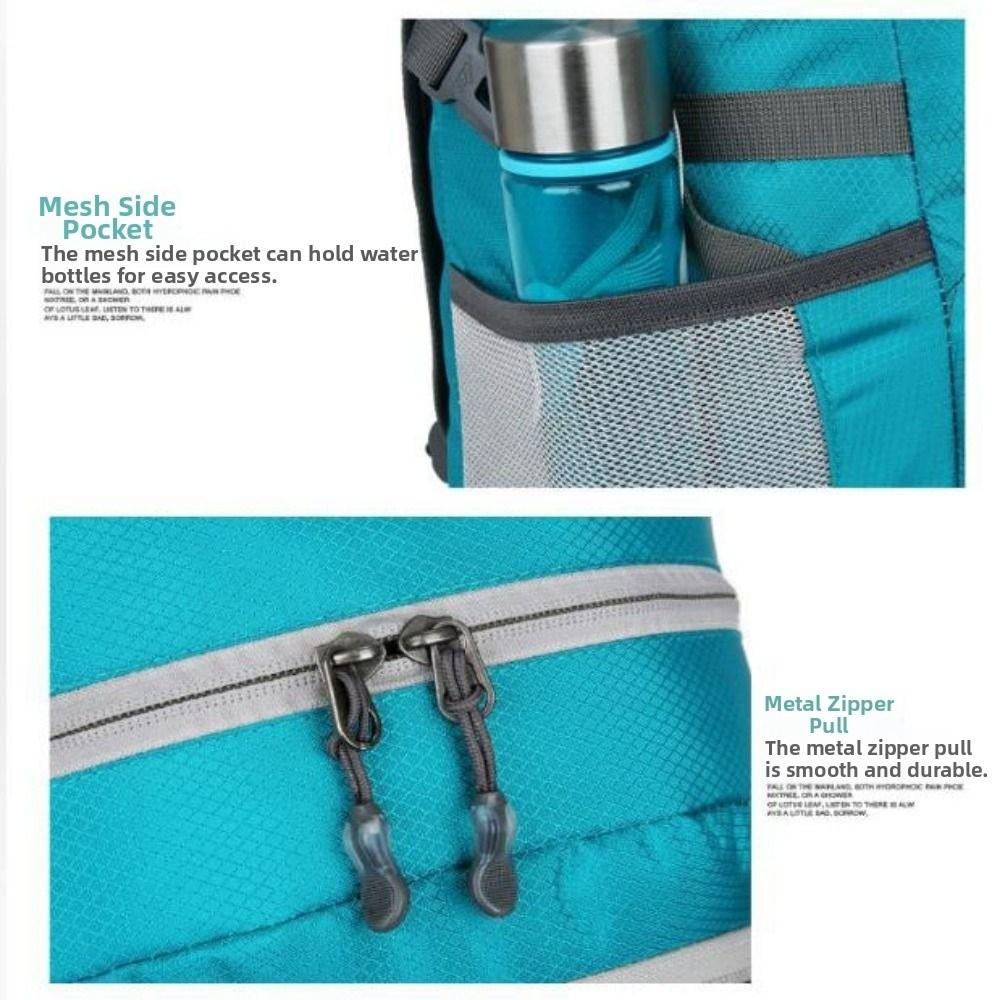 Ultralight Outdoor Sports Bag Foldable Fitness Travel Mountaineering Bag Suitable for Both Men