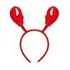 Crab Crab Hoop Kids Adults Spoof Headband Headpiece Costume Accessory