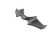 Motorcycle Fairing Wings Motorcycle Parts Bare Front Spoiler Winglet Aerodynamic Wing Kit Spoiler for