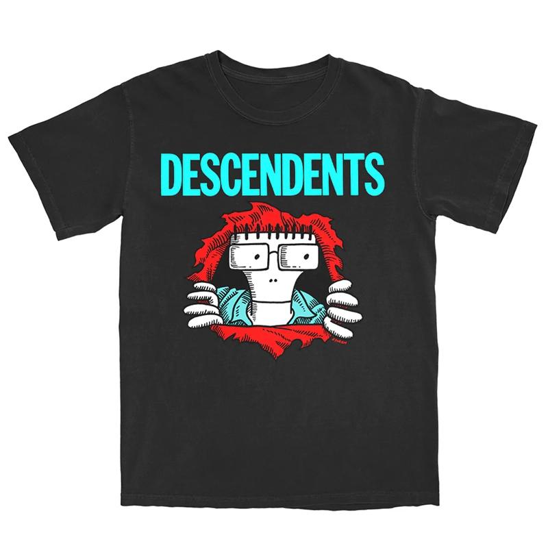 

Американский Поп-Панк THE DESCENDENTS Группа Descendants Свободная Прямая Печать Мужская и Женская Футболка с Коротким Рукавом S