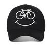 Czapka z daszkiem z nadrukiem Bike Smile Casualowa Letnia Dla Mężczyzn Kobiet Streetwear snapback modna regulowana siatka Czapki Trucker
