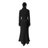 Women's Fashionable Casual Solid Color Fleece Zipper Winter Slim Fit Long Sleeve Dress