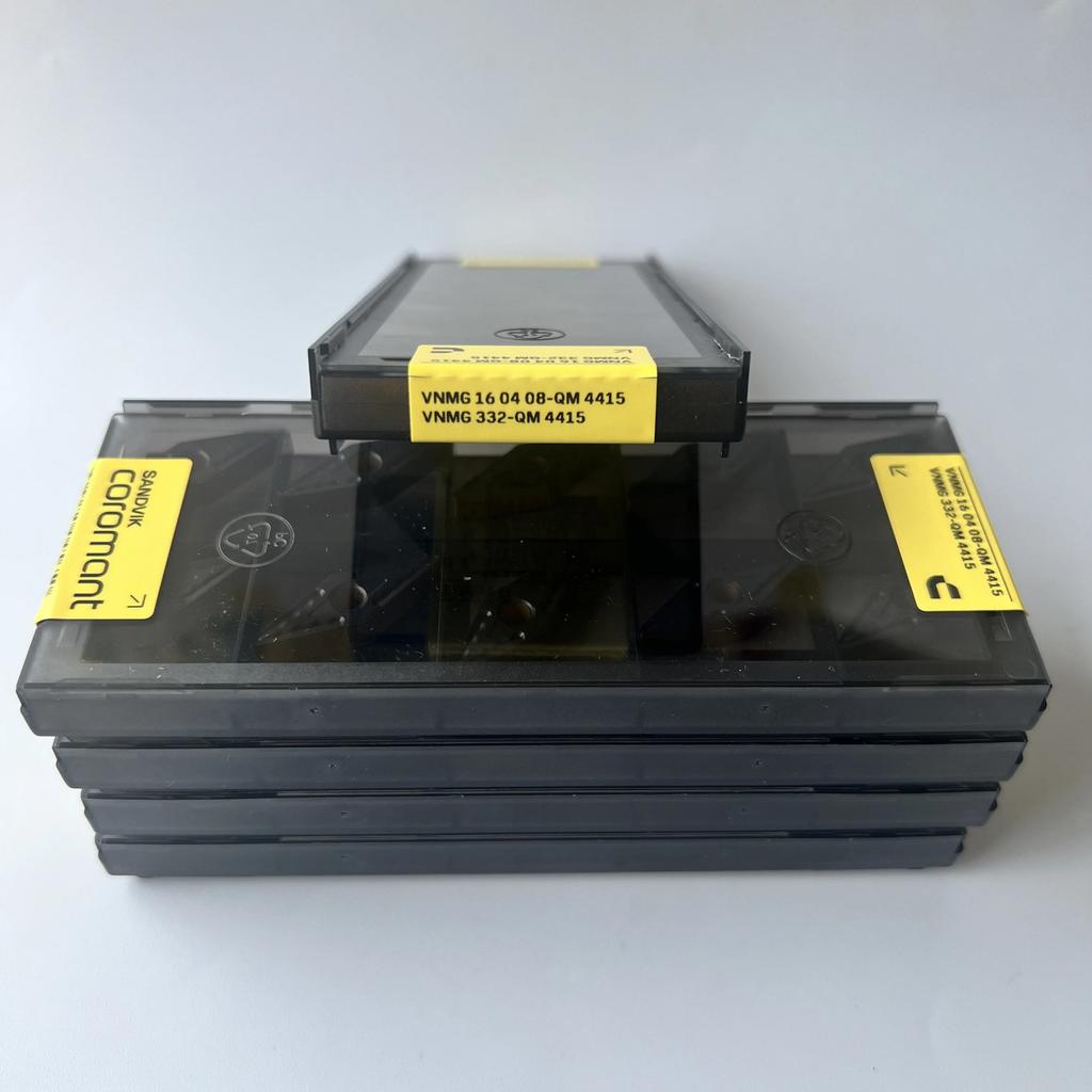 SANDVIK / VNMG160408-QM 4415 / Industrial indexable Carbide Inserts 10 Pcs