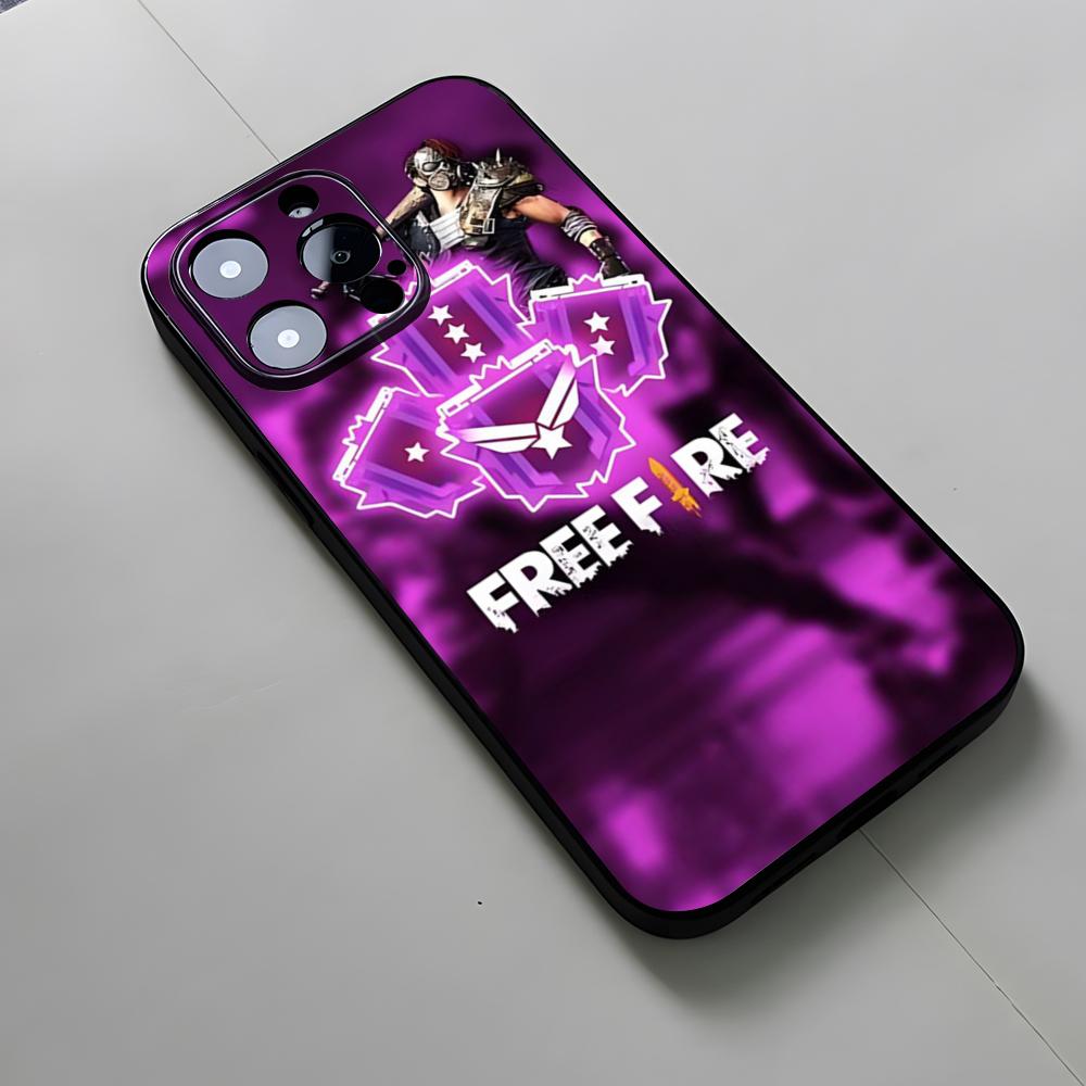 Free Fire Game Phone Case For Iphone 16 15 12 14 Se 2020 16 Pro Max 11 13 Xr X The Guard Xs Mini Plus Funda Shell Cover