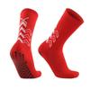 Adult Mid-Calf Non-Slip Football Training Socks - Durable Solid Color Sports Socks for Basketball