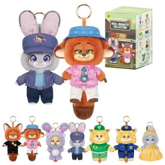 TOP TOY Disney Zootopia 2 Journey Plush Series 1 Piece Gachapon Blind Box