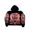 2026 Y2K Streetwear Zip-Up Hoodie Unisex Oversized Pullover Casual Long Sleeve Sweatshirt