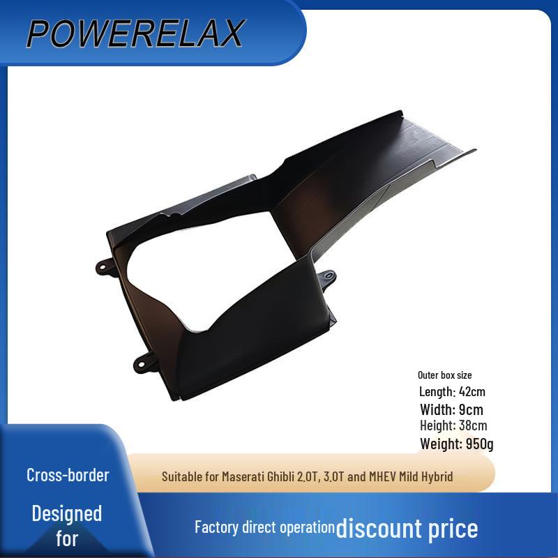 Fits Maserati Ghibli M157 Air Intake Scoop/Guide Cover 670002898 Powerelax