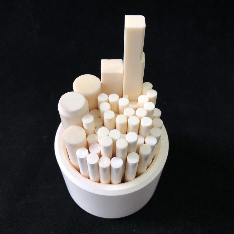 Piese Ceramice din Alumina & Tije Zirconiu Presate Isostatic, Axe Ceramice Cilindrice/Pătrate, Tuburi de Corindon