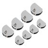 4pcs Glass Clamp Bathroom Mirror Clips Zinc Alloy Clip For 6-12mm Furniture Hardware Glass Shelf Support Brackets Holder