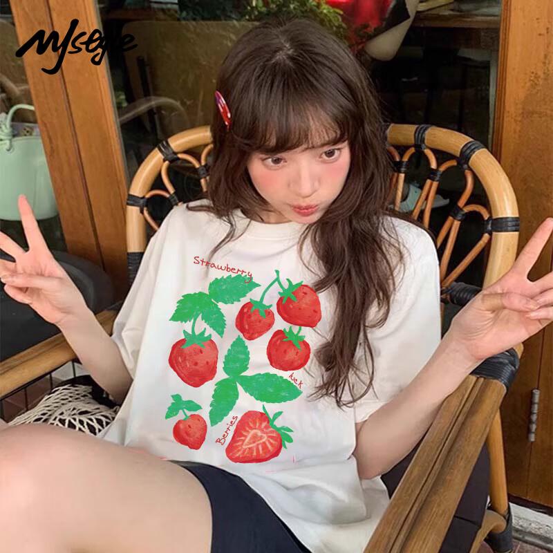 

MJ STYLE Women s Cotton Short Sleeve T-Shirt 3XL