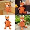 Cute Orange Fox Plush Toy For Girls Perfect Birthday Gift Soft And Huggable 15cm/33cm/42cm/65cm