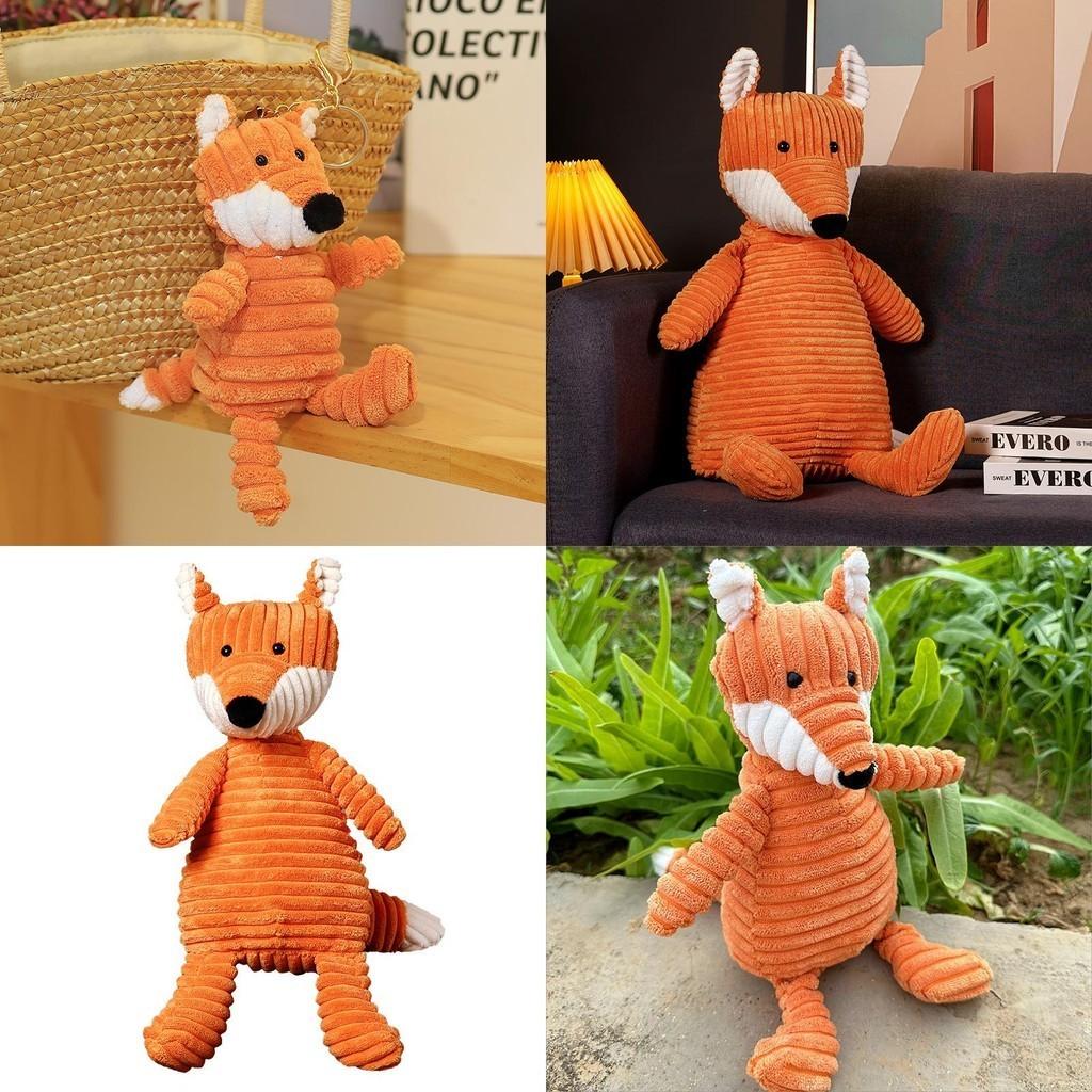 Cute Orange Fox Plush Toy For Girls Perfect Birthday Gift Soft And Huggable 15cm/33cm/42cm/65cm