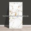 Waterproof Marble Imitation Tile Wall Sticker for Kitchen Renovation - Oil & Moisture Resistant, Self-Adhesive Decor.