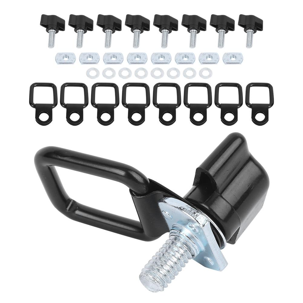 Hard Top Quick Removal Fastener Kit Thumb Screw Nut TieDown DRing Fit for Jeep M10 M8