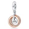 New Silver Plated Charm Lucky Fashion Charm Beaded Women Jewelry